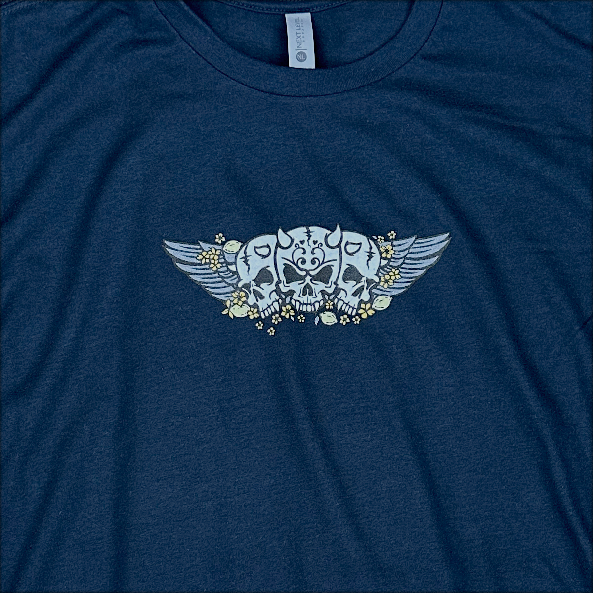 Winged Borka v2 T-Shirt - Navy