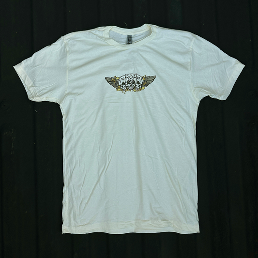 Winged Borka v2 T-Shirt - Cream