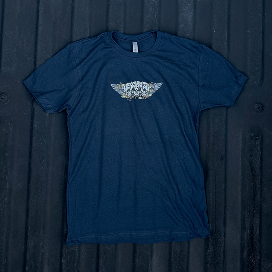 Winged Borka v2 T-Shirt - Navy
